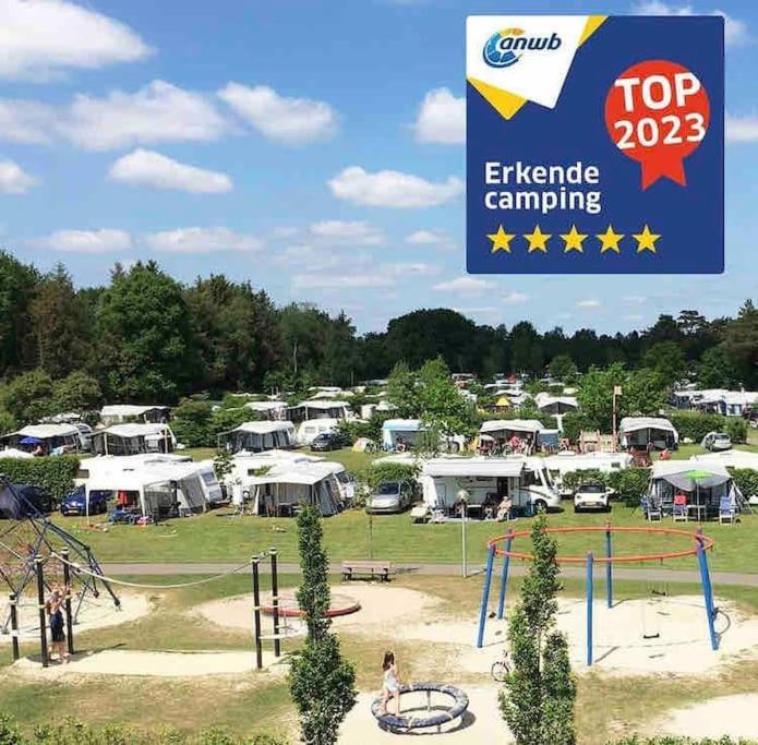 5-Persoons Stacaravan Raalte Esterno foto